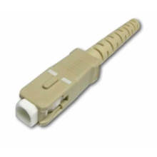 Conector de fibra óptica de Simplex 3.0mm multimodo SC / PC